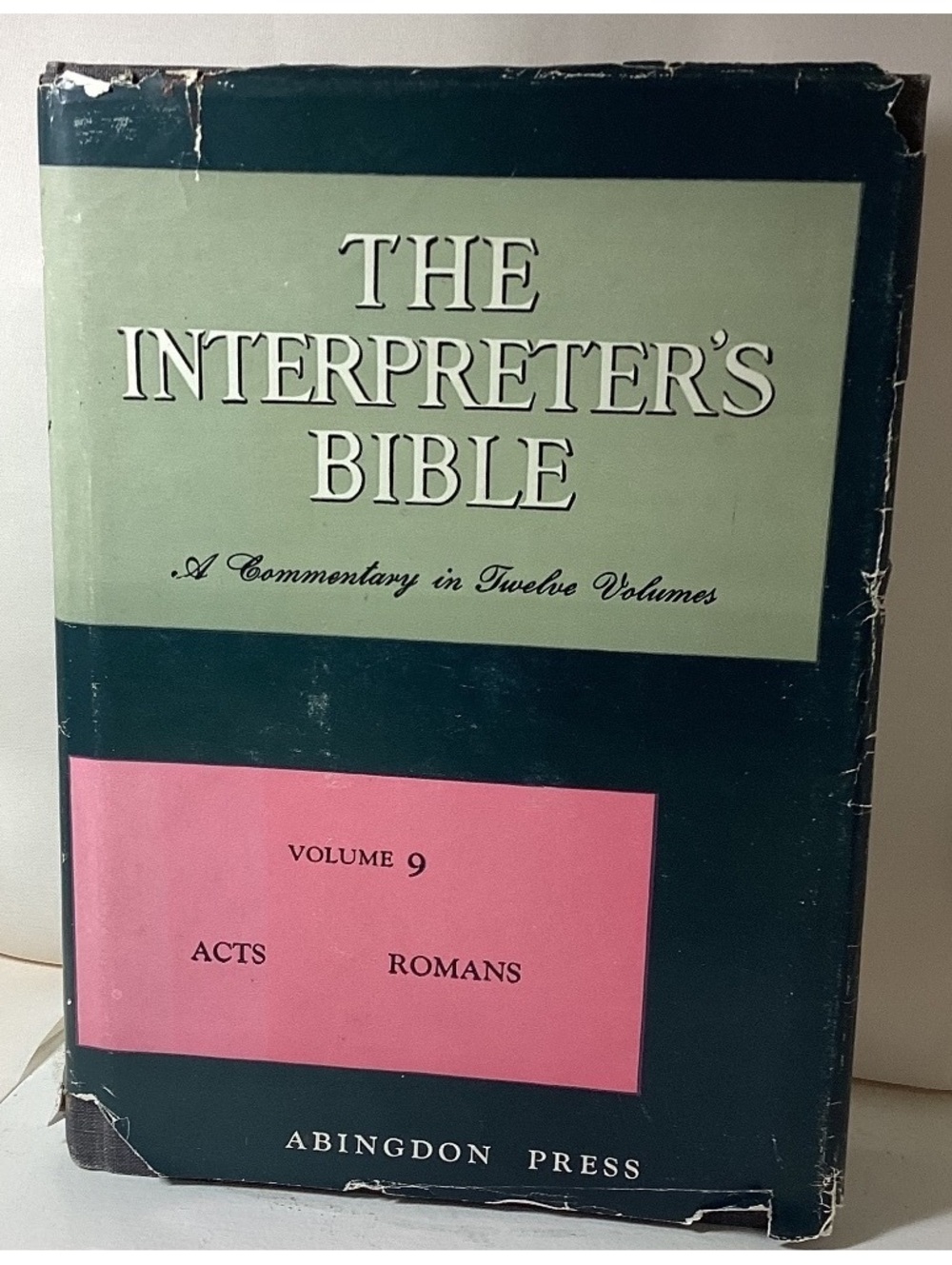 The Interpreter's Bible Vol 9 Commentary Acts Romans 1954 Abingdon Press